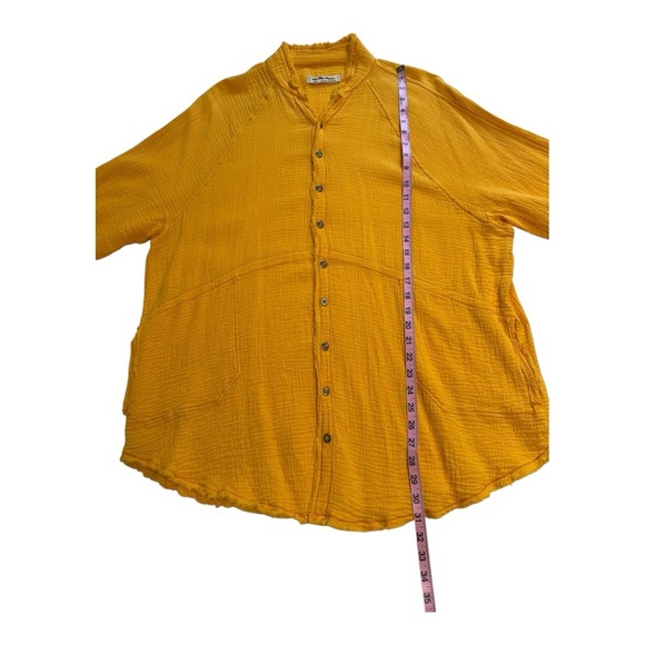 We The Free Summer Daydream Button Down Shirt - Size Large - Picture 12 of 14